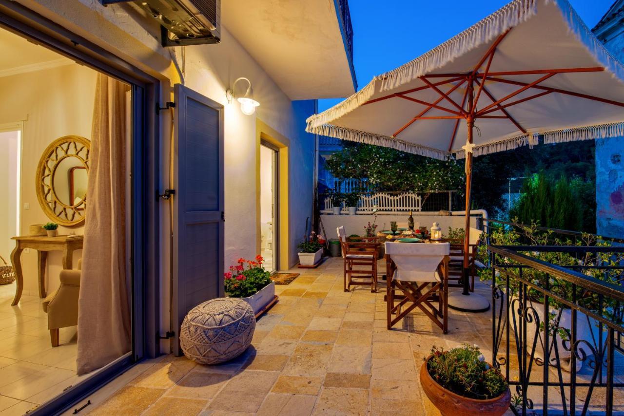 Marilu'S, Paxos Port House Lägenhet Gaios Exteriör bild
