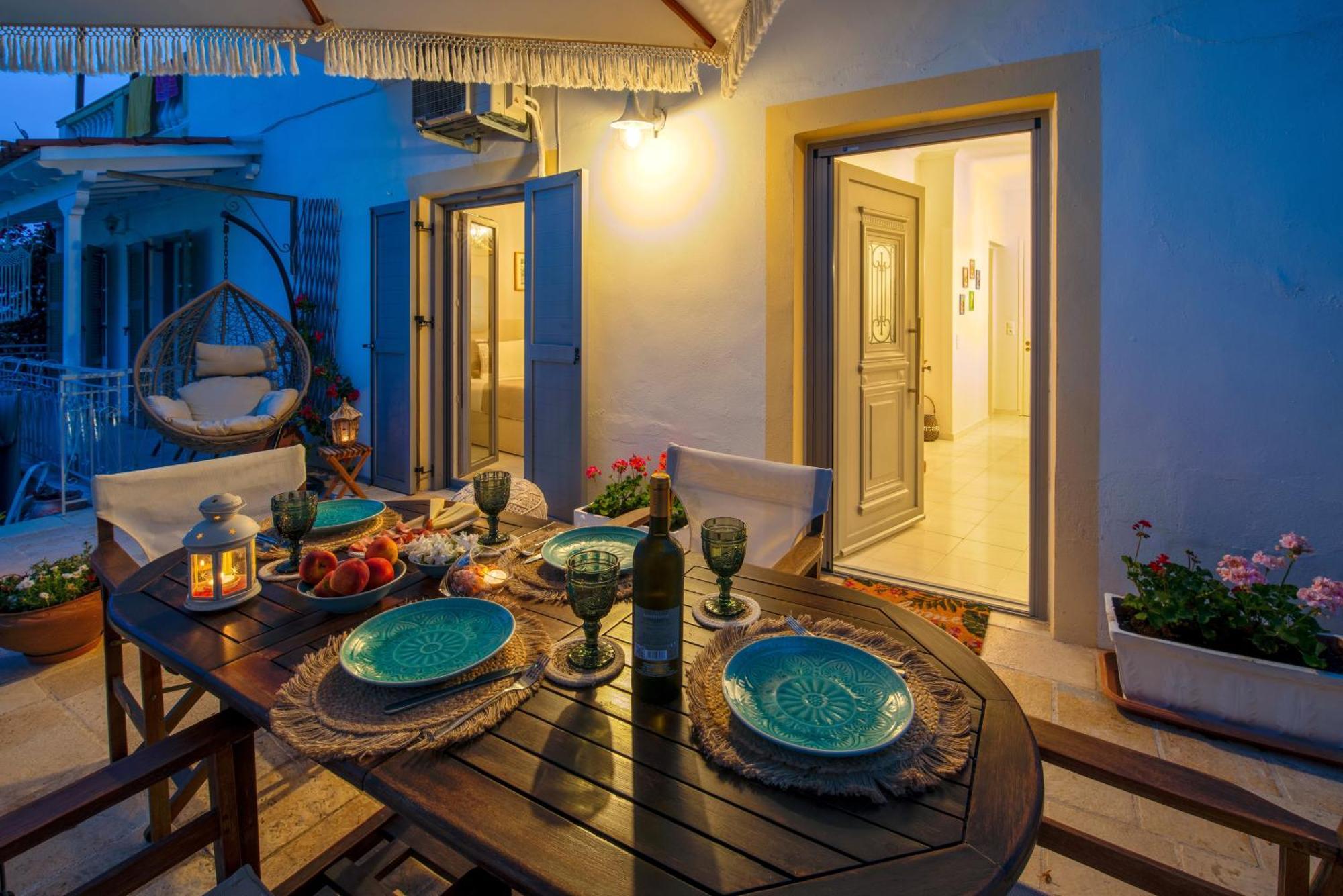 Marilu'S, Paxos Port House Lägenhet Gaios Exteriör bild