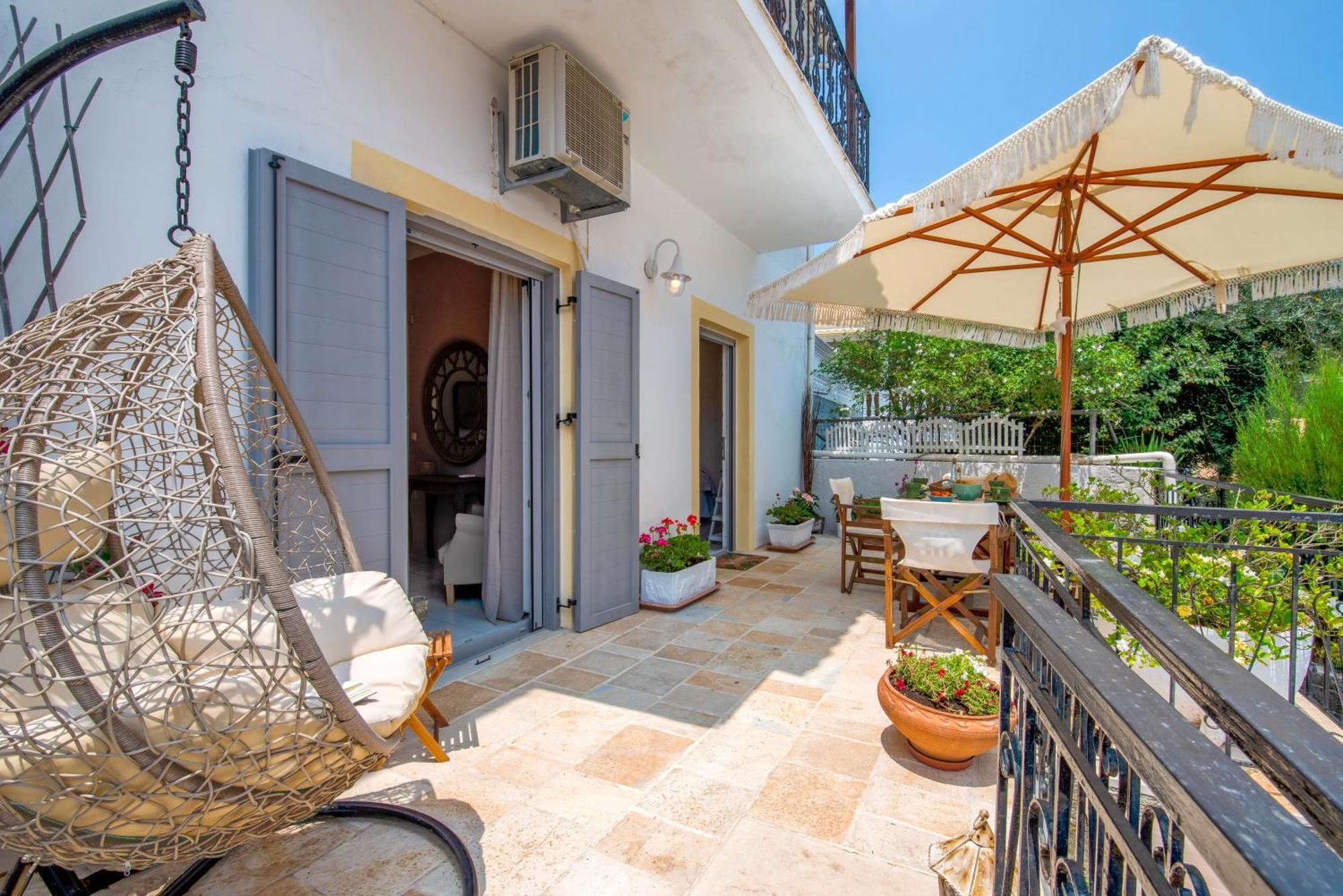 Marilu'S, Paxos Port House Lägenhet Gaios Exteriör bild